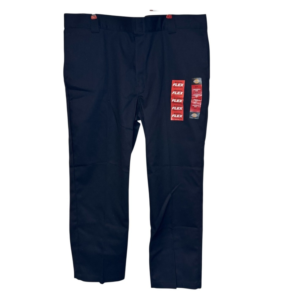 Dickies Men's Dress Pants 847 Flex Original Fit Flat Front Workwear 42X30 NWT - Picture 1 of 11